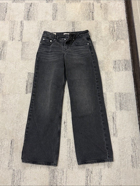 Levi's Denim - Levi's Black Washed Low Loose Jeans